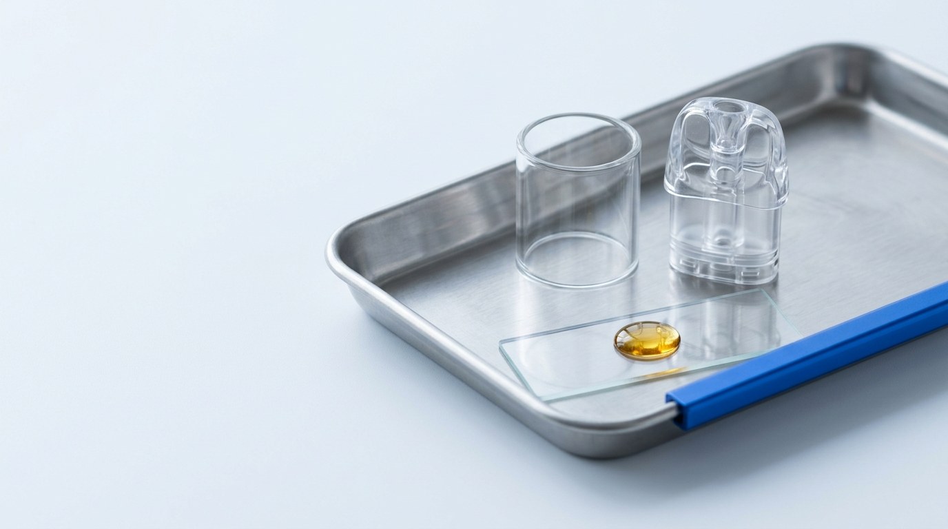 Borosilicaatglas vs. medische PCTG-polymeer vape-tanks: terpeencorrosie, valtestdata en B2B-selectie