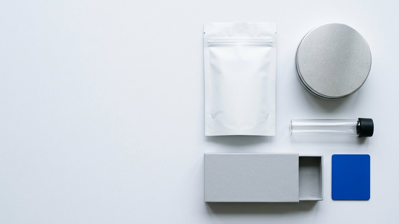 Verpakkingsvormen voor cannabis vergeleken: mylar, blik, koker en doos