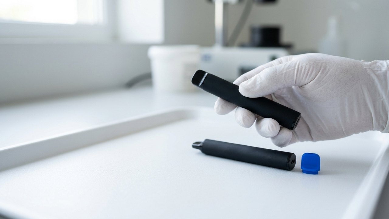 Kwaliteitscontrole van wegwerp-vapes voor een binnenkomende batch