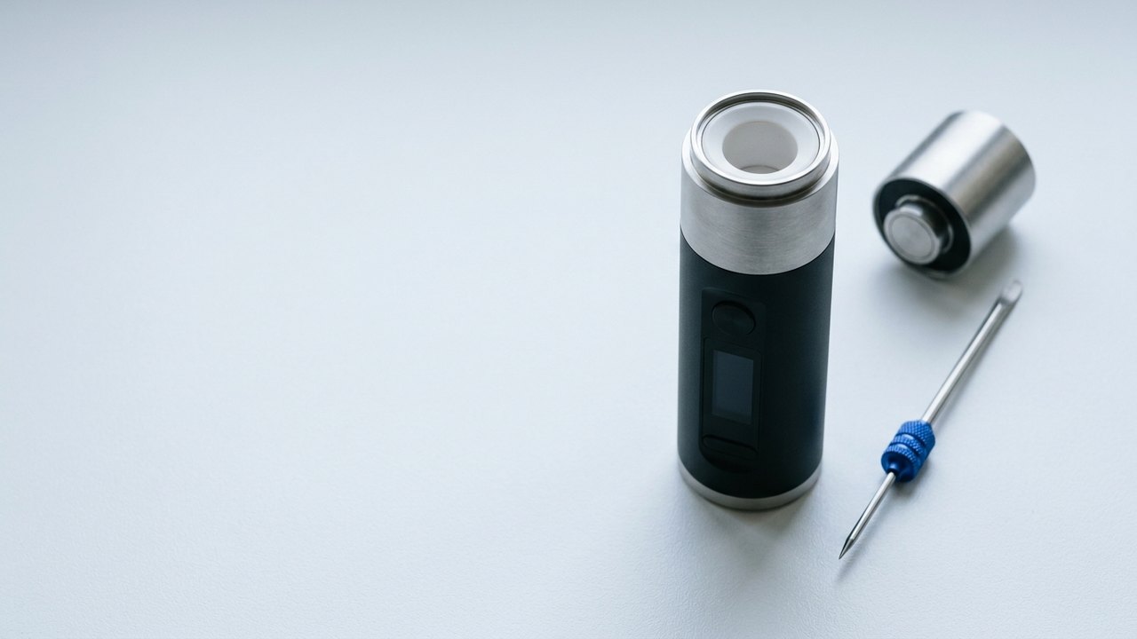 Temperatuurregeling van dry-herb-vaporizers voor bloemen