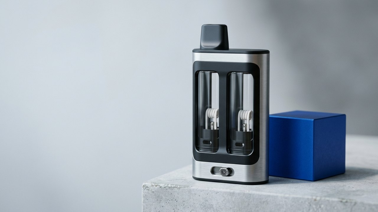 Hardware voor wegwerp-vapes met twee kamers en wat die kost