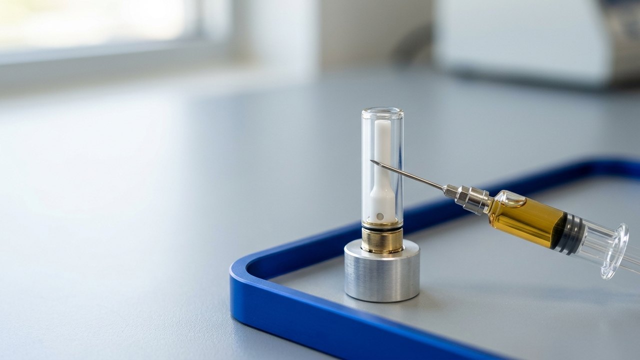 Een lege 510-cartridge vullen