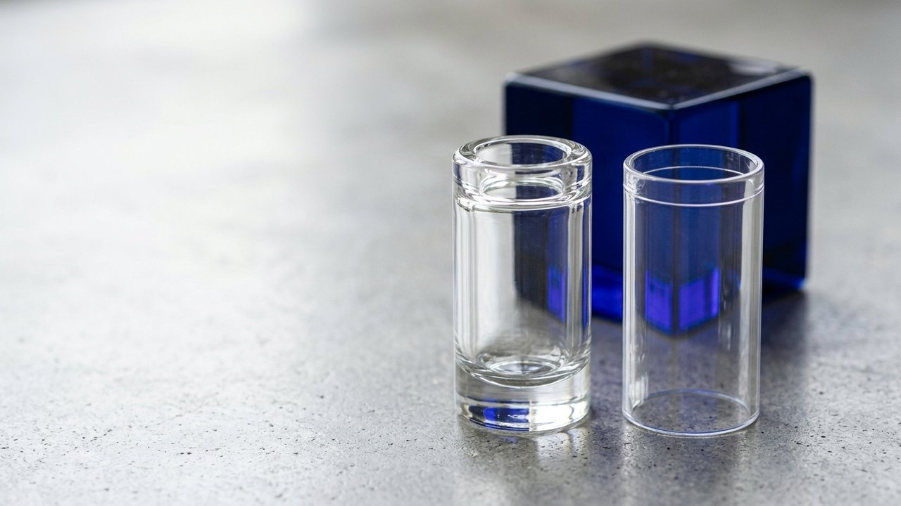 Cartridgetanks van glas of PCTG