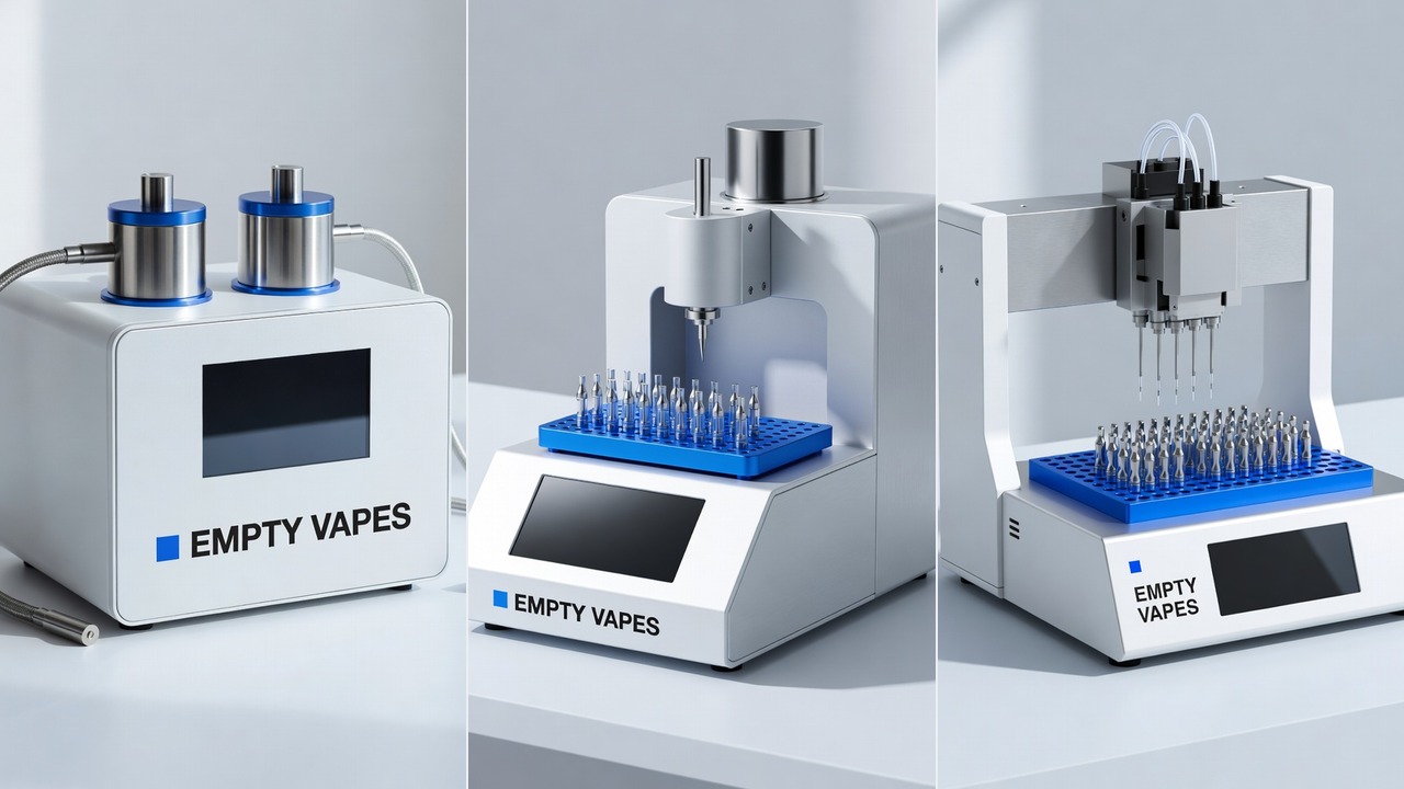 Vulmachines voor vape-cartridges en wegwerp-vapes: de complete inkoopgids