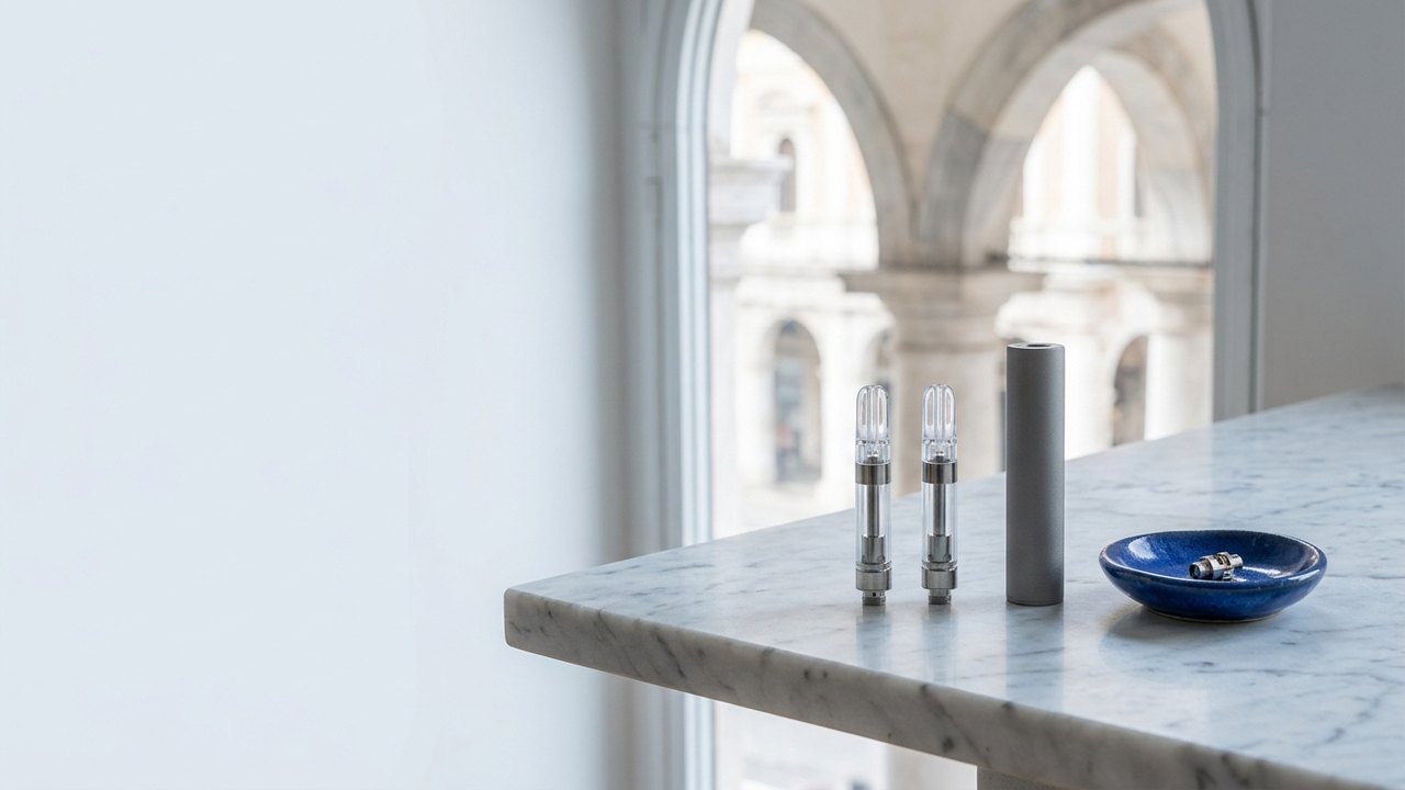 Vape-compliance in Italië voor lege hardware