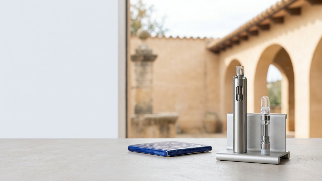 Vape-compliance in Spanje voor lege hardware