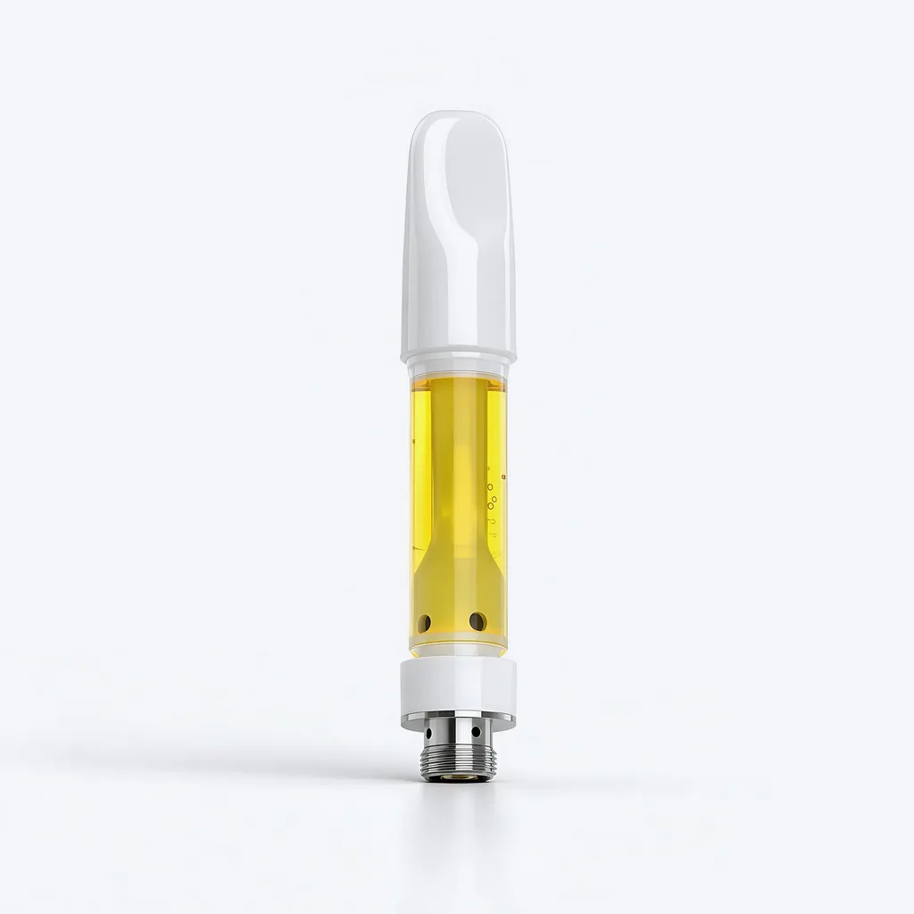 Lege cartridge V-01 (keramische kern, glazen tank), lege vape-hardware