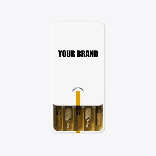 Custom metal tin empty vape hardware