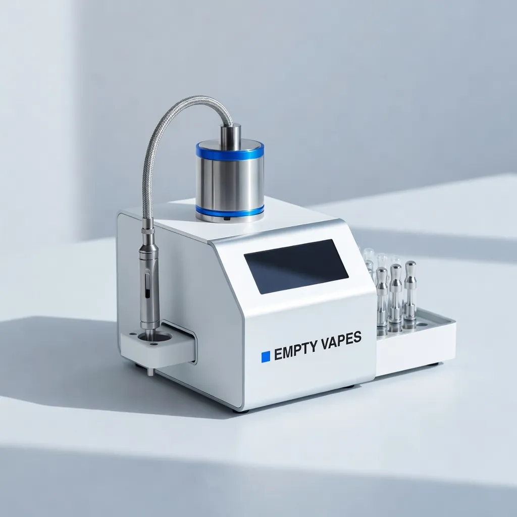 Máquina de llenado semiautomática para hardware de vapeo vacío