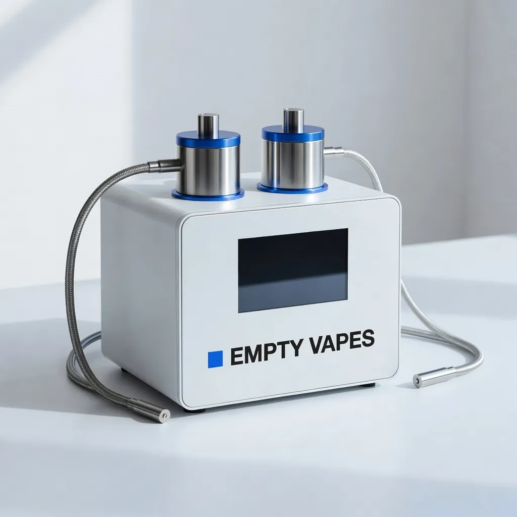 Machine de remplissage double arôme EV-NK-ACC-27 avec deux réservoirs chauffés et lance à main à double aiguille