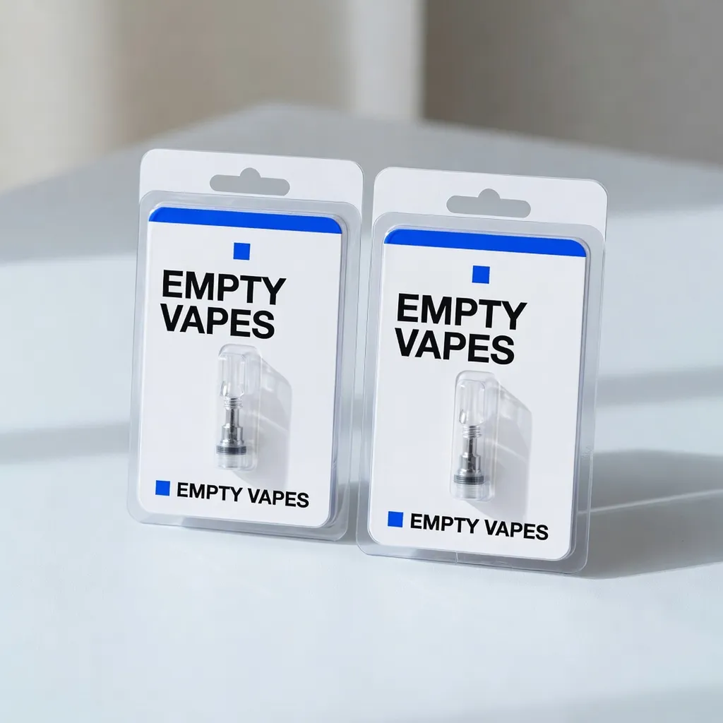 CR Clamshell Blister Pack empty vape hardware