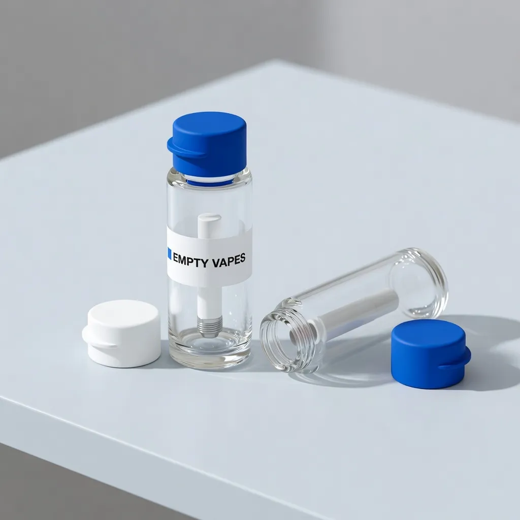 CR vape-koker van borosilicaatglas, lege vape-hardware